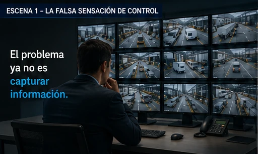 La videovigilancia convencional depende de revisión constante.