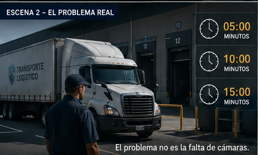 Operación de andenes y transporte industrial.